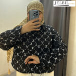 شومیز کراپ زنانه مدل پرنسا کد ۱۱۹۰